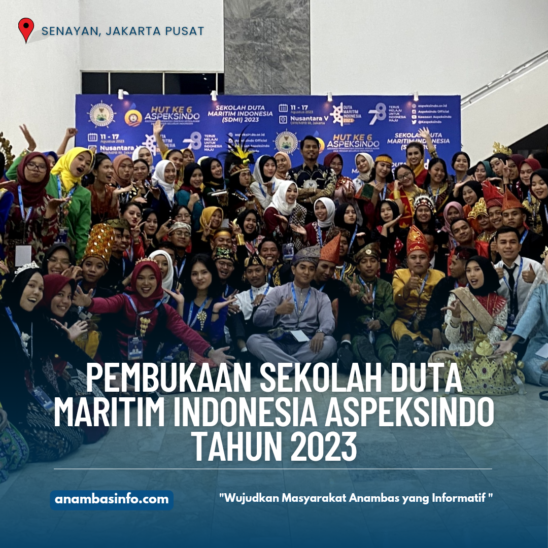 Pembukaan Sekolah Duta Maritim Indonesia Aspeksindo Tahun 2023