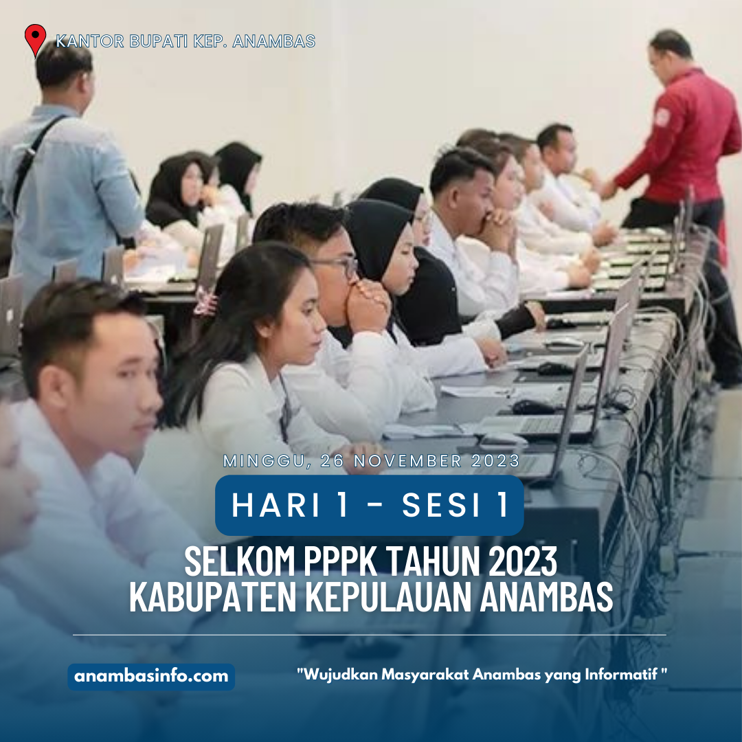 HARI 1 – SESI 1 – SELKOM PPPK TAHUN 2023 