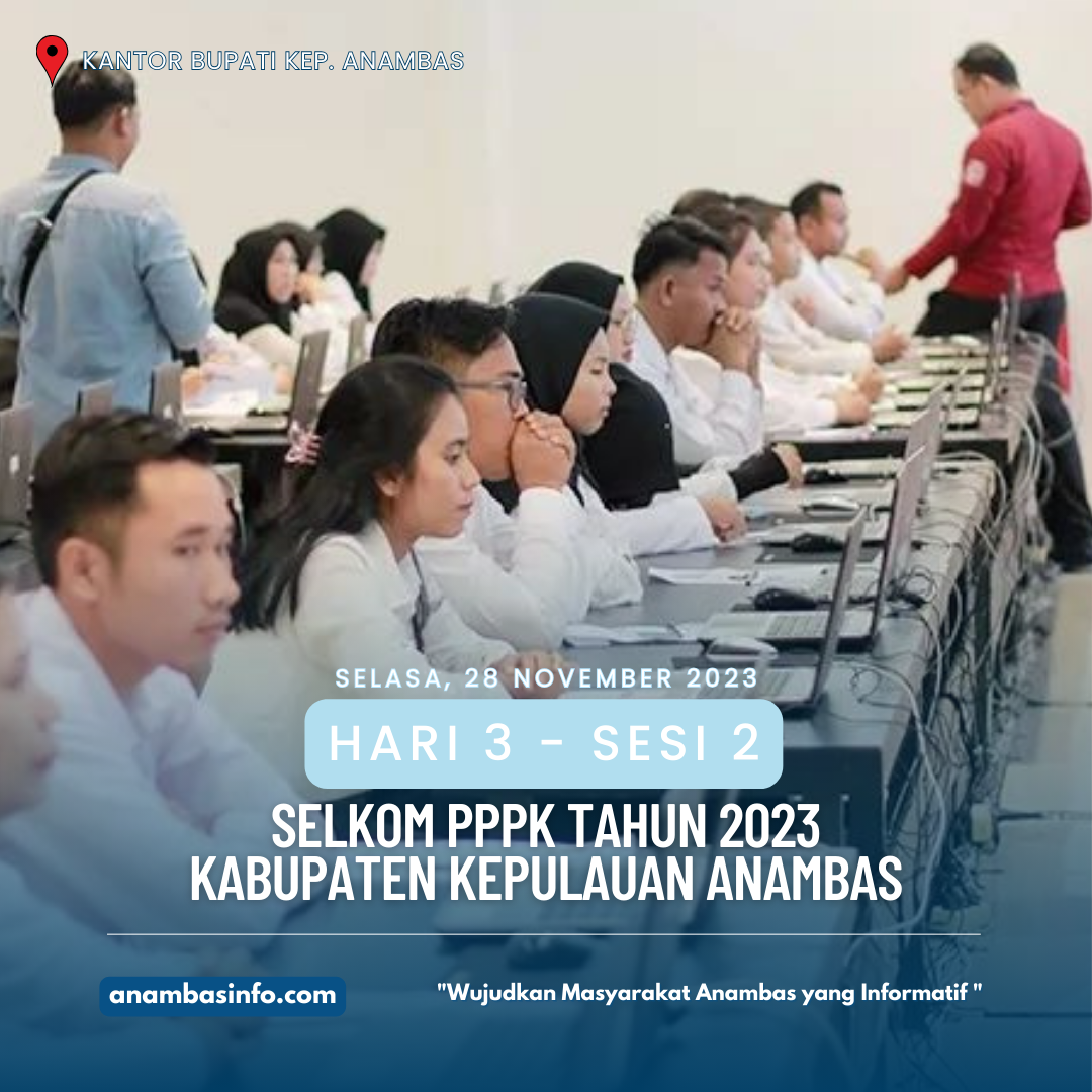 HARI 3 – SESI 2 – SELKOM PPPK TAHUN 2023