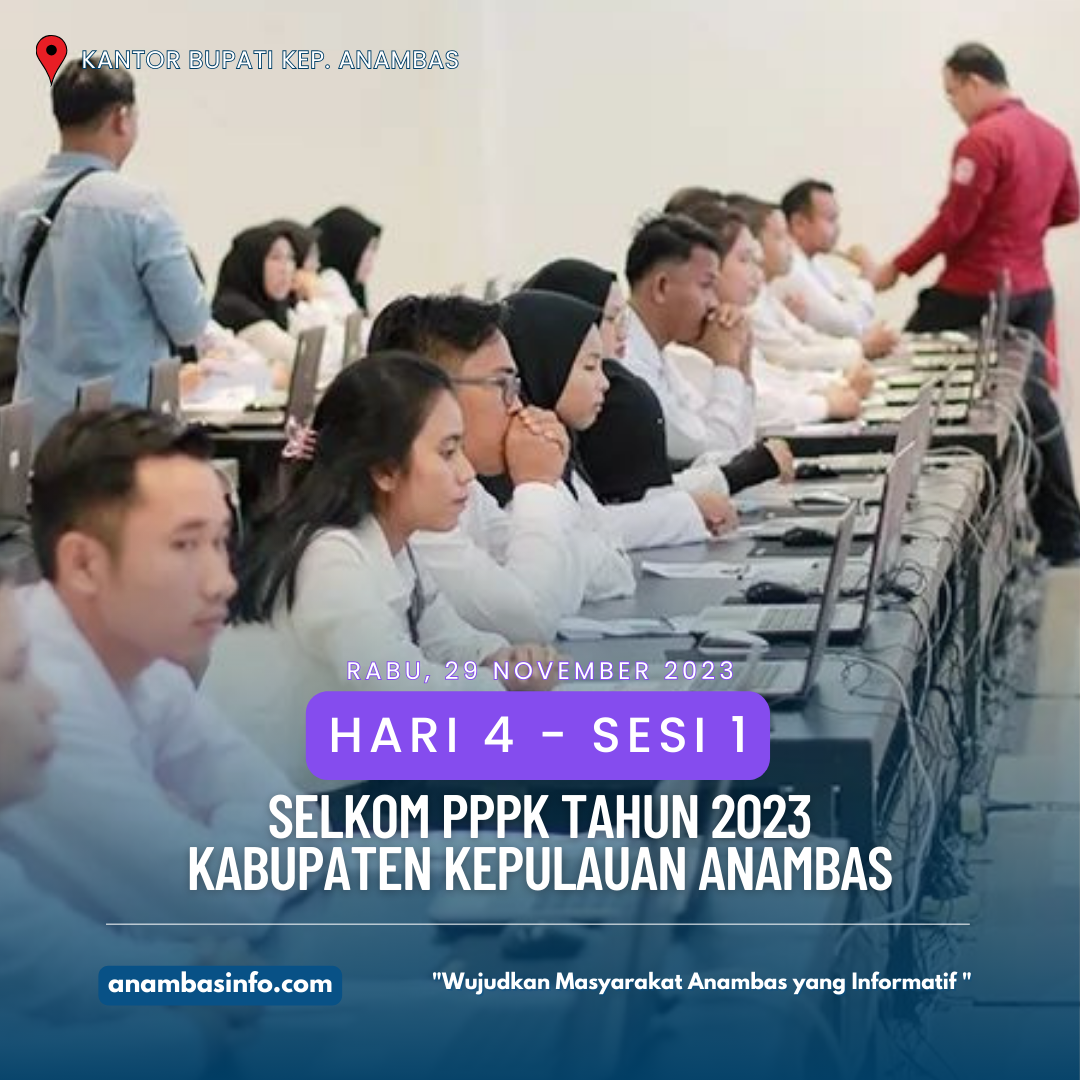 HARI 4 – SESI 1 – SELKOM PPPK TAHUN 2023
