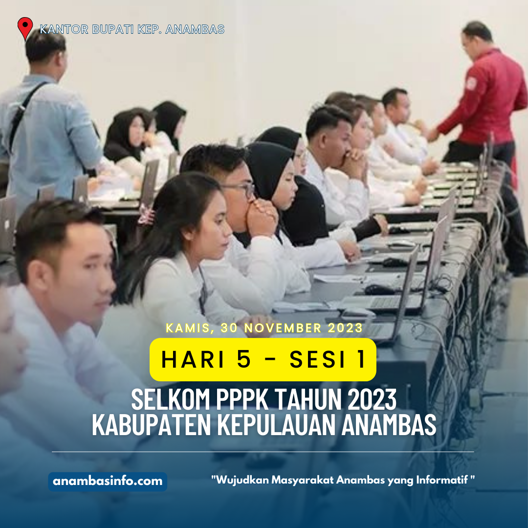 HARI 5 – SESI 1 – SELKOM PPPK TAHUN 2023