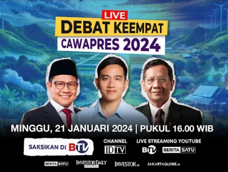 Debat Keempat – Cawapres 2024