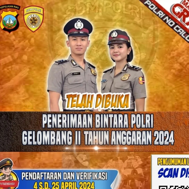 Penerimaan Bintara Polri Gel. II T.A 2024