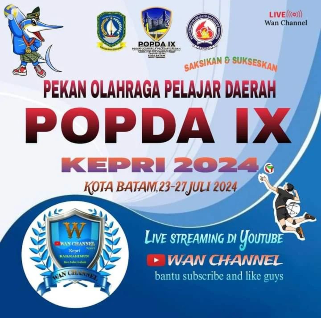 LIVE! Cabor Voli Popda IX KEPRI 2024