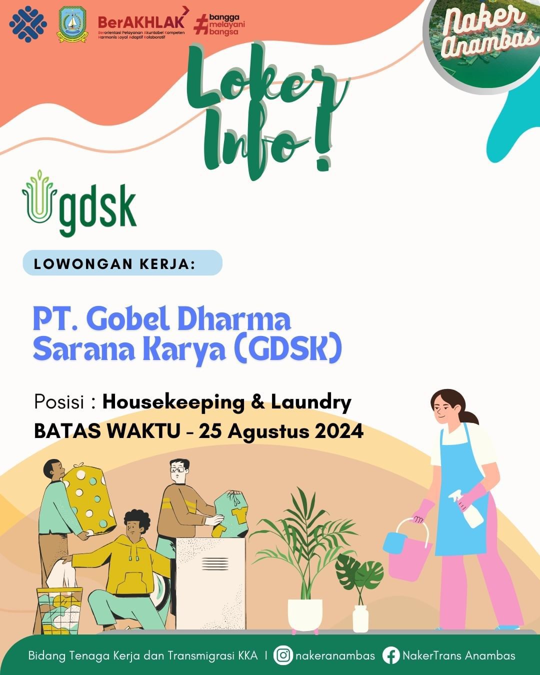 LOKER! PT. Gobel Dharma (Matak Base)