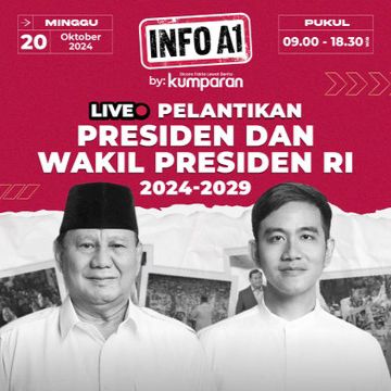 Live! Pelantikan Presiden & Wakil Presiden RI 2024-2029