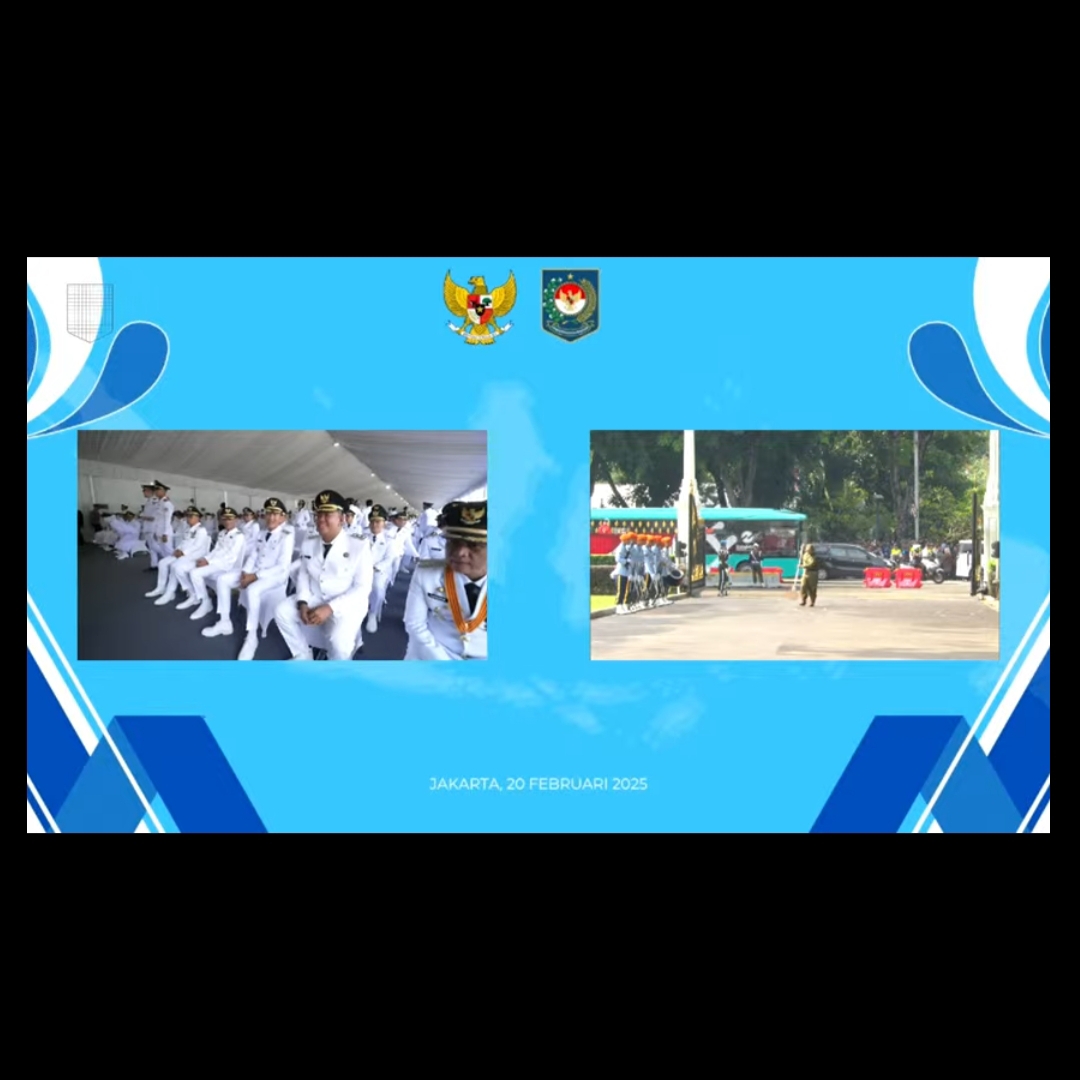 LIVE! Pelantikan Kepala Daerah Serentak Tahun 2025