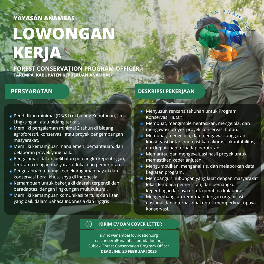 Lowongan Pekerjaan di Yayasan Anambas