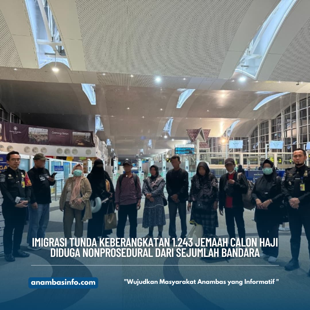 Imigrasi Tunda Keberangkatan 1.243 Jemaah Calon Haji Diduga Nonprosedural dari Sejumlah Bandara