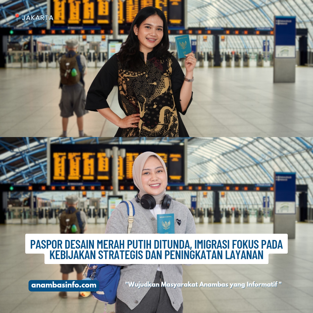 Paspor Desain Merah Putih Ditunda, Imigrasi Fokus pada Kebijakan Strategis Peningkatan Layanan